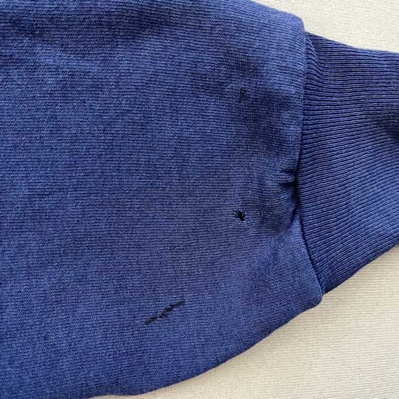 New York University Sweatshirt Adult Medium Navy Blue Crewneck NYU Logo College - Picture 6 of 10